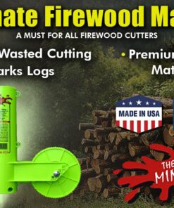 The Mingo Marker Firewood Measuring Tool - Chainsaw Firewood Marking Tool With Marking Wheels - Log Paint Marker -Firewood Measuring Tool For Chainsaw - Logging Tools (Mingo Marker With 16" Wheel) Mingo Marker With 16" Wheel 16 61DlBfzFocL