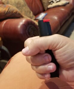 SABRE Runner Pepper Gel, Maximum Police Strength OC Spray, Reflective Hand Strap for Easy Carry & Quick Access, 35 Bursts, Secure & Easy to Use Safety, Optional Clip-On Alarm & LED Armband Combos Black Runner 57 61DlfI0ZTZL