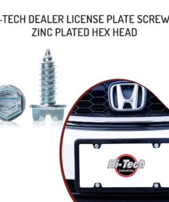 Alternative view of HI-TECH Dealer License Plate Screws, Zinc Plated Hex Head #14 x 3/4" (500) 500