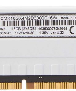 Corsair Vengeance LPX 16GB (2x8GB) 3000MHz C16 DDR4 DRAM Memory Kit - White 16GB Kit (2x8GB) 11 61DoUC5GAOL