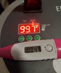 HBlife Digital Egg Incubator for Hatching 9-12 Chicken, Quail and Duck Eggs, with Fully Automatic Egg Turning and Temperature Display, Hatcher for Turkeys, Birds, Parrots and Poultry 59 61Dod37p96L