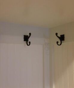 Franklin Brass Double Scroll Hook Assembly Wall Hooks 5-Pack, Gunmetal, FBSCRH5-TDG-C 5 Pack 43 61DpgQ3wMsL 1