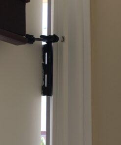 Nuk3y Hinge Pin Heavy Duty Adjustable Door Stop (6 Pack, Oil Rubbed Bronze) 6 Pack 8 61Dtpwihw4L