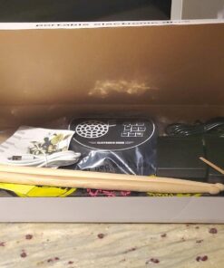 Miortior Electronic Drum Set, 10 Pads Roll-up Drum Practice Pad with Drum Pedals & Drum Sticks, Portable Drum Pad Machine Built-in Speaker with Headphone Jack, Great Christmas & Birthday Gift for Kids 28 61Dty3s1LTL