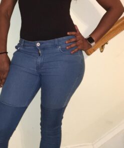 Lady Slim Fajas Colombianas Reductoras Y Moldeadoras para Mujer Underbust Latex Waist Trainer Hourglass Body Shaper for Women Blue Medium 38 61DyPl4dP4L