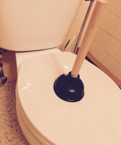 MINTCRAFT 8317-B Mint Craft Drain Plunger, 4", Black 15 61E 75XzcvL