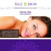Silc Skin Facial Pad Multi-Area Set, Use for Wrinkles & Lines from Sun Aging Side Sleeping, Reusable Self Adhesive Medical Grade Silicone, 4 Individual Pads 17 61E crUkaqL