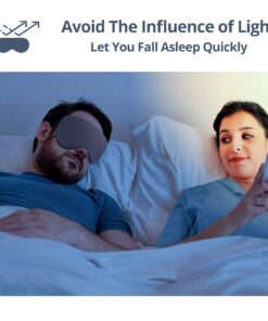 Sleeping Mask 2 Pack, Warm, Cool Double-Sided Use of Sleep Mask, Super Soft Blindfold with Adjustable Strap, Block Out Light, Comfort Sleep Eye Mask for Travel Meditation Nap Dark Gray/Light Gray + Purple/Pink 15 61E zNNgrsL