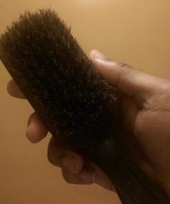 Diane Premium 100% Boar Bristle Club Wave Brush for Men and Barbers – Medium Bristles for Thick Coarse Hair – Use for Detangling, Smoothing, Wave Styles, Soft on Scalp, Restore Shine and Texture 16 61E01ajWr7L