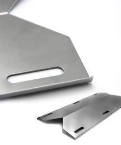 Hongso SPA231 (4-Pack) Stainless Steel BBQ Gas Grill Heat Plate, Heat Shield, Heat Tent, Burner Cover, Vaporizor Bar, and Flavorizer Bar for Costco Kirland, Jenn-air, Nexgrill, Lowes (17 3/4 4-Pack 10 61E0s92a8aL