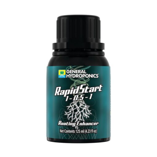 General Hydroponics RapidStart, Plant Food, 1-0.5-1, 125 mL.