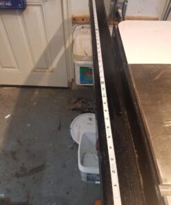 Starrett Tape Measure Stix with Adhesive Backing - Mount to Work Bench, Saw Table, Drafting Table - 1/2" x 12', English Metric, Right-Left Reading - SM412WRL White 26 61E2PbgY4IL