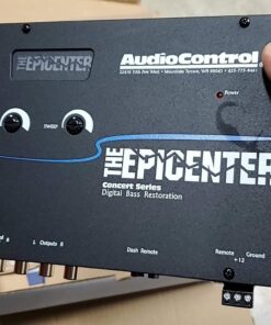 AudioControl Epicenter Digital Bass Control Processor, Car Audio Enhancer with Wired Remote Control (Black) Processor Only 26 61E3du0YpL