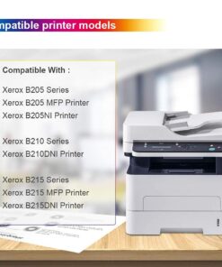 CHENPHON Compatible Xerox B205 B210 B215 Toner Cartridge Replacement for Xerox 106R04347 106R04346 use for Xerox B210DNI B205NI B215DNI Printer, High Yield 3,000 Pages (Black, 1-Pack) 7 61E4dYwUS4L