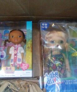 Doc McStuffins Toy Hospital Doc 8.5 Inch Articulated Doll with Doctor Accessories, Kids Toys for Ages 3 Up by Just Play 21 61E4p NjaXL