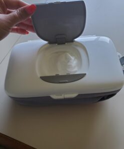 OXO Tot On-The-Go Wipes Dispenser with Diaper Pouch, Gray 32 61E9LOz4sjL