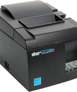 Star Micronics TSP143IIILAN Ethernet (LAN) Thermal Receipt Printer with Auto-Cutter and Internal Power Supply - Gray Ethernet (LAN) 13 61E9yNMwKNL