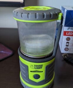 Tough Light LED Rechargeable Lantern - 200 Hours of Light Plus a Phone Charger for Hurricane, Emergency or Camping, Long Lasting Battery- Free 2 Year Warranty Yellow 32 61EB3reQvAL