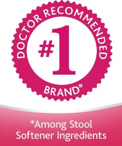 Dulcolax Pink Stool Softener Softgels 25 ea (Pack of 4) 12 61ECFWPT03L