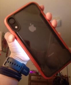 Raptic Shield, Compatible with Apple iPhone XR (Formerly Defense Shield) - Military Grade Drop Tested, Anodized Aluminum, TPU, and Polycarbonate Protective Case for Apple iPhone XR, Red 67 61ECPwxew3L