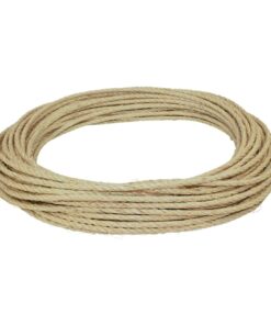 SGT KNOTS Twisted Sisal Rope for Cat Tree Replacement Parts - Sisal Twine Natural Rope and Thick Twine for Crafts, DIY, Gardening, Decor, Indoor, Outdoor Use - Sisal Rope in Multiple Lengths 1/4 inch x 50 feet 12 61EDCera09L