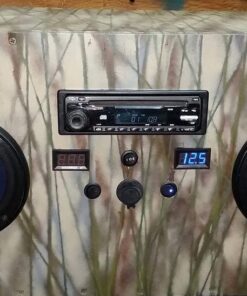 yueton 12pcs Car Truck Rocker Round Toggle LED Switch On-Off Control, Blue, Green, Yellow, Red 52 61EEBFTqmEL