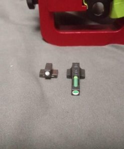 TRUGLO TFX Handgun Sight | Durable Shock-Resistant Compact Brightly Glowing Tritium & Fiber-Optic Xtreme Day/Night Sight for Handguns Smith & Wesson M&P 28 61EJY 8ifnL