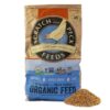Scratch and Peck Feeds Organic Starter Mash Chick Feed - 25-lbs - 20.5% Protein, Non-GMO Project Verified, Naturally Free Chick Food 25 Pound (Pack of 1)
