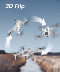 Holy Stone Drone with Camera for Adults, HS430 FPV HD 1080P Video Aircraft for Beginner, Foldable Hobby RC Quadcopter,Toys Gifts with Circle Fly, Throw to Go, 3 Batteries 39 Mins Long Flight Time Grey 26 61EN1WrM9GL