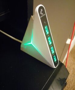 4-Port USB Hub 3.0 High-Speed - USB Splitter for Laptop, MacBook, Xbox, Flash Drive, HDD, Printer, Camera, Keyboard, Multi USB Port Extender, Fast Charging, Fast Data Transfer Long Cord Compact Design white 40 61EN1YsaXBL