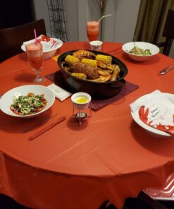 PrepWorks by Progressive 5-Ounce Ceramic Butter Warmer Home Fondue Set with Stands, Candles, and Cups, White 20 61ENMn3IROL