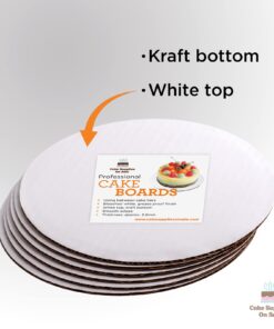 8" Round Coated Cakeboard, 12 ct. 3 61EO919VJzL 1