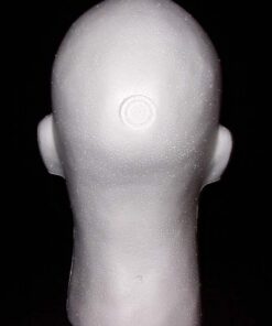 Male Mannequin White Styrofoam Head by foam head 12 61EOSfenoNL