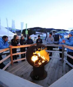 Alternative view of Firepit Art Third Rock Outdoor Fire Pit Bowl TR 36" Diameter