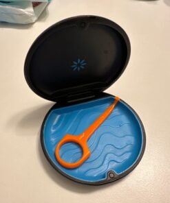 PUL Clear Aligner Removal Tool Compatible with Invisalign Removable Braces & Trays, Retainers, Dentures and Aligners - Hygienic Oral Care Accessory, Personal Orthodontic Supplies - Orange (Pack of 1) 1 Pack 21 61EOqM2qrGL