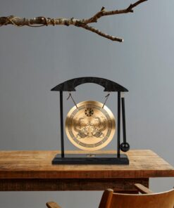 Zen Art Brass Feng Shui Desktop Gong For Home Office Table Decor Collectible Figurines 30 61ER4wszLpL