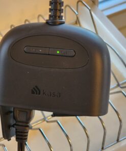 Kasa Outdoor Smart Plug, Smart Home Wi-Fi Outlet with 2 Sockets, IP64 Weather Resistance, Compatible with Alexa, Google Home & IFTTT, No Hub Required, ETL Certified(EP40), Black 2-Socket 31 61ERHEcULNL