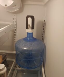 LECIEL Water Pump Dispenser, Automatic Drinking Water Bottle Pump for 5 Gallon Water Bottle Dispenser USB Charging Portable Water Dispenser (Black) Black 20 61ERT5P4PwL