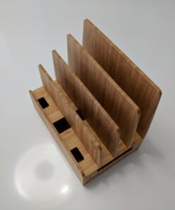 MobileVision Bamboo Charging Station & Multi Device Organizer Slim Version for Smartphones, Tablets, and Laptops Slim Stand Only 47 61ESv1qhL 2