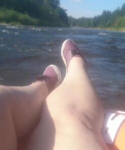 Bestway Hydro-Force Rapid Rider Inflatable River Tube Water Float for 1 Person with Built-in Backrest, Handles, and Cupholders, Orange 7 61EV9PMSfSL