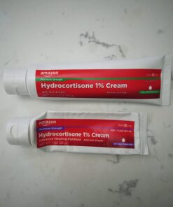 Amazon Basic Care Maximum Strength Anti-Itch Cream, Hydrocortisone 1 Percent Intensive Healing Formula, Itch Relief For Bug Bites, Eczema, Psoriasis, Poison Ivy, Oak and Sumac, 1 Ounce 1 Oz Cream 21 61EViUkiUIL