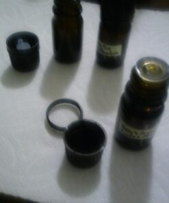 Wild Essentials 5ml Amber Glass Bottles with Euro Dropper Caps (12 Pack) - Great for Essential Oils, Perfumes and DIY Aromatherapy - Easy to Fill, Clean and Reuse - Protective and Durable 5ml-Pack of 12 24 61EXcuPzxLL