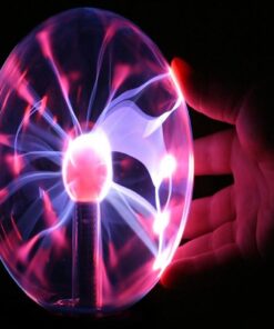 Lebbeen Glass Plasma Ball Sphere Lightning Light Lamp Party Magical Ball electrostatic Flashing Ball (5.0 Inches) 11 61EZb2tfXqL 2