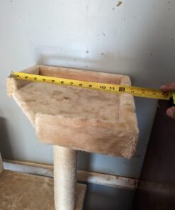 Go Pet Club Cat Tree, 50W x 26L x 72H, Beige 44 61EZjdNQvNL