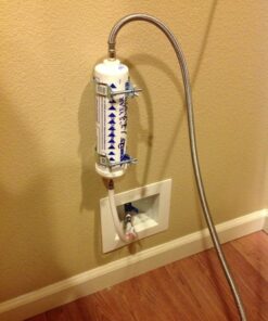 Watts Inline Water Filter 20,000 gallon Capacity- Inline Filter for refrigerator, Ice Maker, Under Sink, and Reduces Bad Taste, Odors, Chlorine and Sediment in Drinking Water 46 61EZnPAPYvL