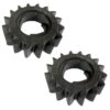 2 Aftermarket Starter Gears Fits Briggs and Stratton Replaces 695708 19 61EazLbEO8L