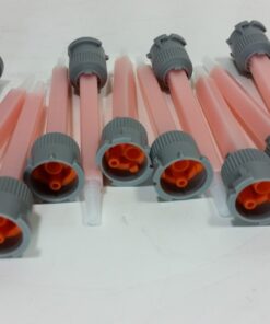 3M(TM) Scotch-Weld(TM) EPX(TM) Mix Nozzles Square Orange, for 45mL 10:1 Duo-Pak Cartridges, Bag of 12