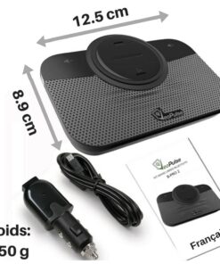 VeoPulse Car Speakerphone B-PRO 2 Hands-Free kit, 6W Hi-Fi Speakers, with Bluetooth Automatic multipoint Cellphone Connection 19 61EdSEi4EiL