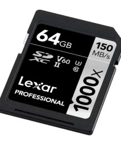 Lexar Professional 1000X 64GB (2-Pack) SDXC Uhs-II Cards 64GB 2 Pack 19 61EeIaginsL 1