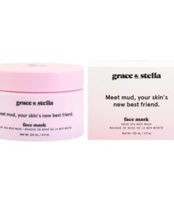 Dead Sea Mud Mask (120ml) - Vegan Detox Dead Sea Mask - Mud Masks For Face And Body Mask - Mud Face Mask For Oily Acne, Blackheads by grace and stella Dead Sea Mud Mask 29 61EeKIvRiL